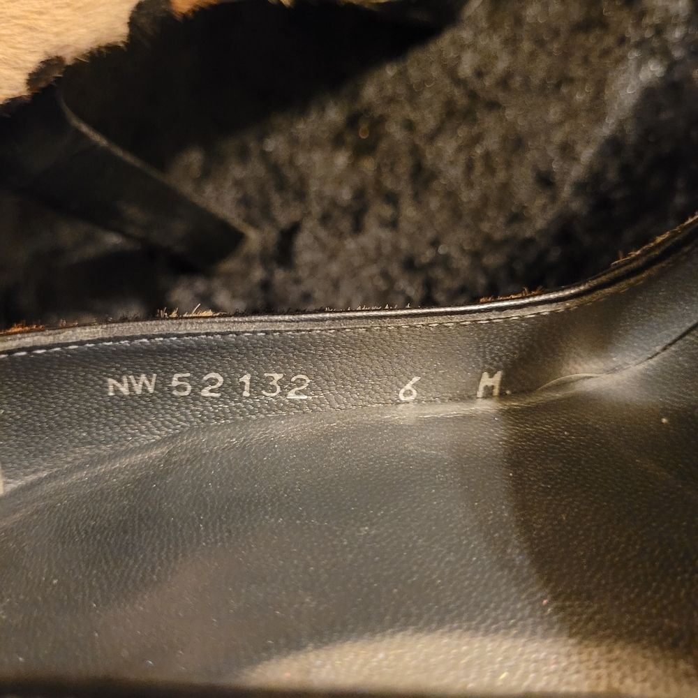 Stuart Weitzman Leopard Print Peep Toe Heels Size… - image 8